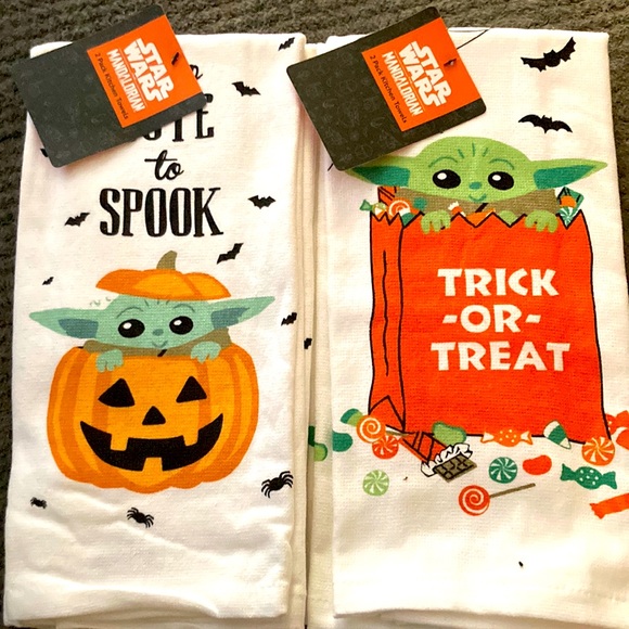 Star Wars Kitchen Baby Yoda Kitchen Towels 2 Pack Special Poshmark